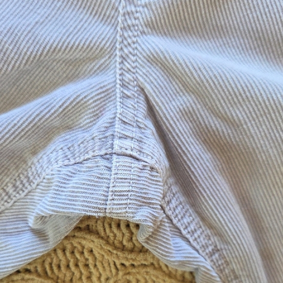 J. Crew Light Grey City Fit Straight Leg Corduroy Pants - Size 33 - Picture 4 of 7